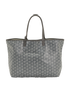 St Louis PM, &pound;1,600, Handbags, Grey, Canvas, Back view
